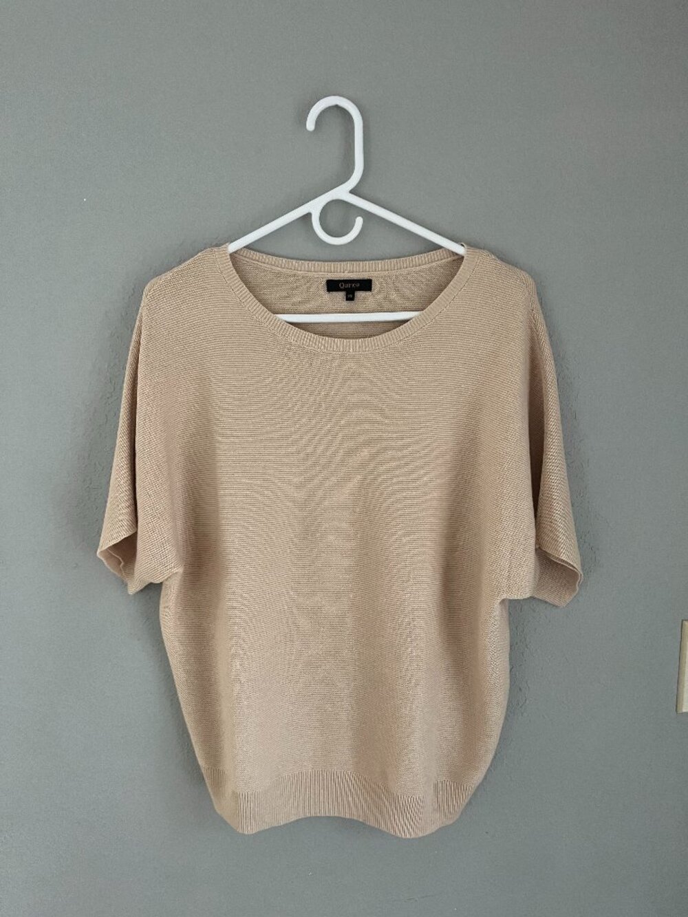 🤍✨ QUINCE COTTON-CASHMERE DOLMAN SWEATER — XS ✨🤍